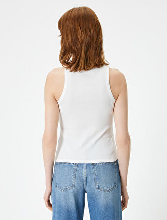 Fitilli Atlet Halter Yaka Basic