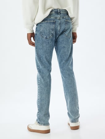 Slim Fit Kot Pantolon - Brad Jean