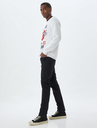 Slim Fit Kot Pantolon - Brad Jean