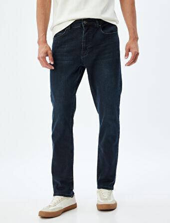 Slim Fit Kot Pantolon - Brad Jean