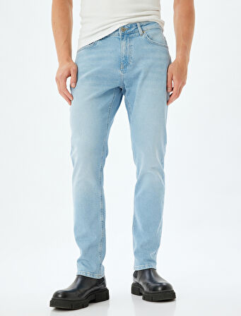 Slim Fit Kot Pantolon - Brad Jean