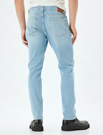 Slim Fit Kot Pantolon - Brad Jean