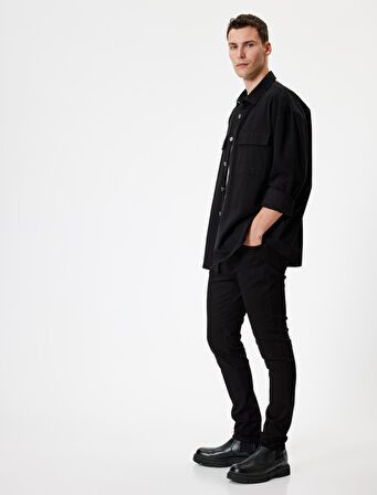 Skinny Fit Kot Pantolon - Michael Jean