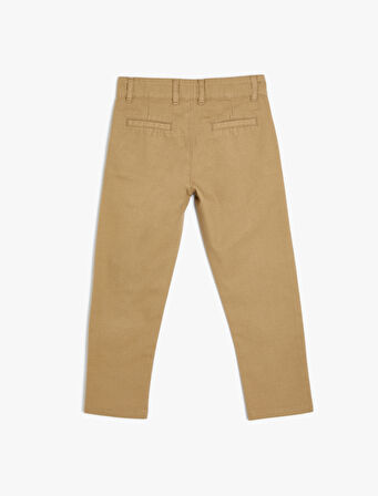 Chino Pantolon Cepli Pamuklu 