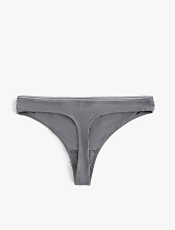 Pamuklu String Külot Dantelli