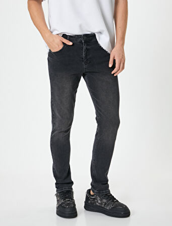 Slim Fit Kot Pantolon - Brad Jean