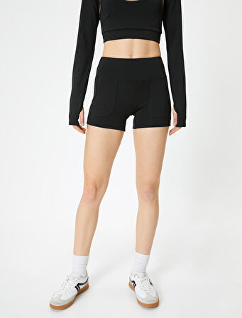 Cepli Ekstra Mini Spor Şort