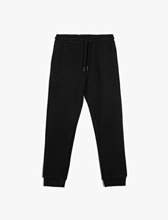 Basic Jogger Eşofman Altı Beli Bağlamalı 