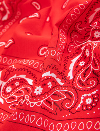 Bandana Etnik Desenli Pamuklu