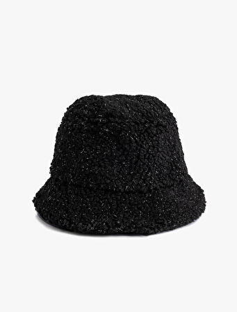 Peluş Bucket Şapka 