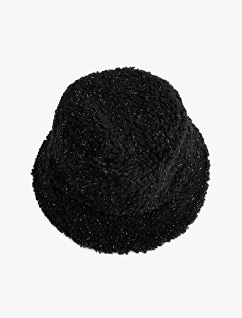 Peluş Bucket Şapka 