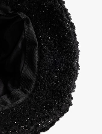 Peluş Bucket Şapka 
