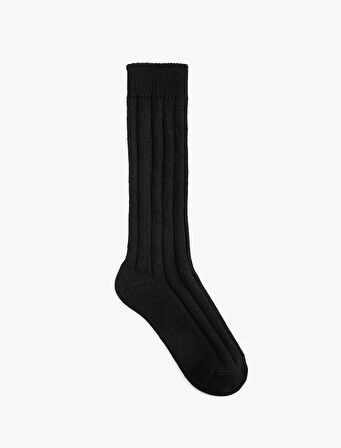 Kalın Dokulu Soket Çorap
