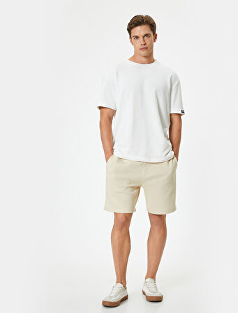 Şort Cep Detaylı Pamuklu