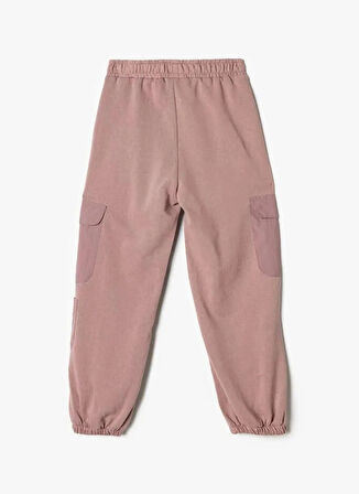 Koton Lastikli Paça Pembe Kız Çocuk Eşofman Altı 5WKG40063AK