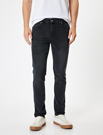 Slim Fit Kot Pantolon - Brad Jean