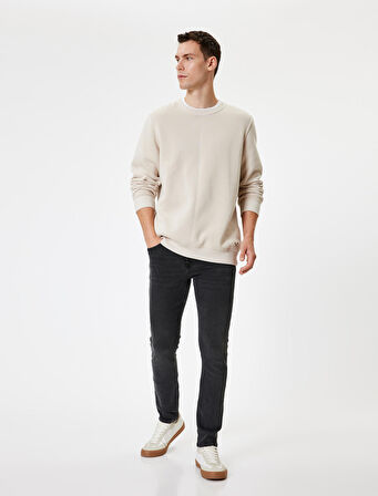 Slim Fit Kot Pantolon - Brad Jean