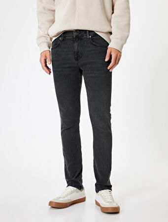 Slim Fit Kot Pantolon - Brad Jean