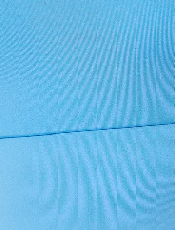 Sporcu Sütyeni U Yaka Kaplı Slim Fit Pencere Detaylı