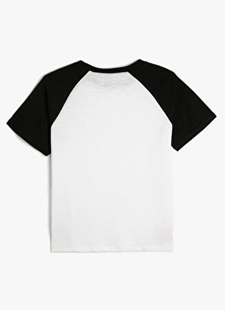 Koton Baskılı Beyaz Erkek T-Shirt 4SKB10520TK