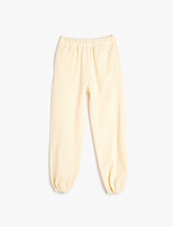 Basic Jogger Eşofman Altı Beli Lastikli