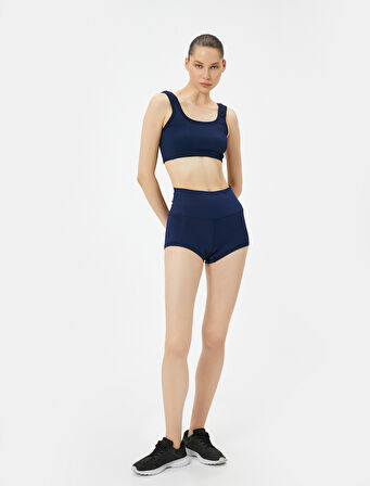 Ekstra Mini Spor Tayt Standart Bel Slim Fit 