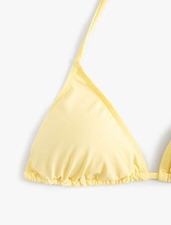 Üçgen İpli Bikini Üstü Basic