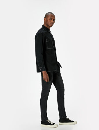 Skinny Fit Kot Pantolon - Michael Jean