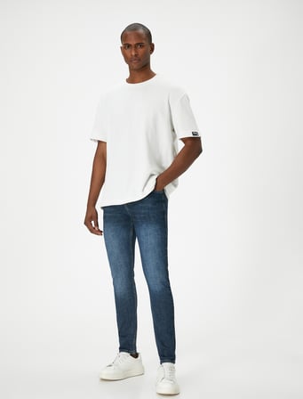 Skinny Fit Kot Pantolon - Michael Jean