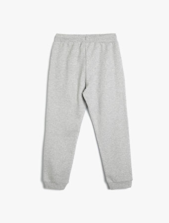 Basic Jogger Eşofman Altı Beli Bağlamalı Cepli
