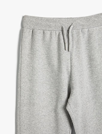Basic Jogger Eşofman Altı Beli Bağlamalı Cepli