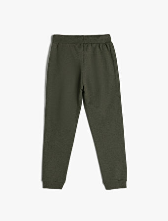 Basic Jogger Eşofman Altı Beli Bağlamalı Cepli