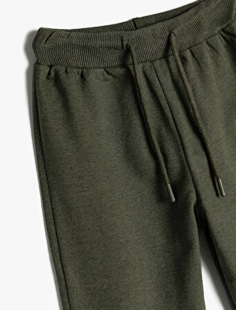Basic Jogger Eşofman Altı Beli Bağlamalı Cepli