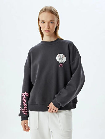 5WAL10172IK Koton Kadın Sweat ANTRASİT