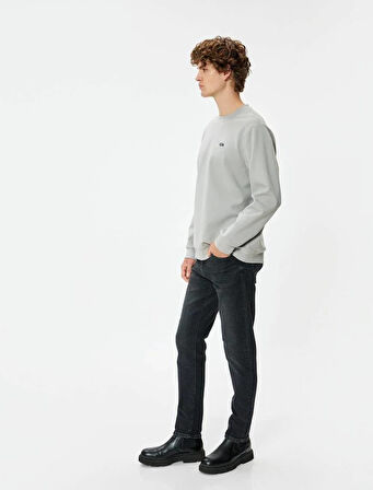5WAM40147ND Koton Erkek Jean Pantolon SİYAH