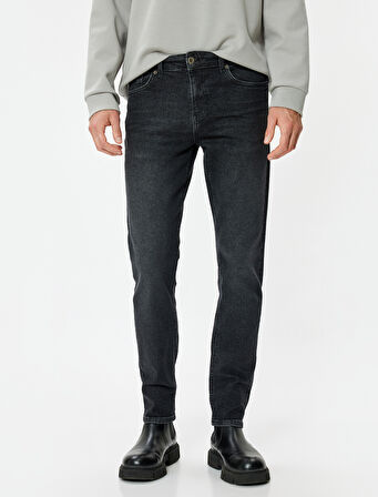 Slim Fit Kot Pantolon - Brad Jean