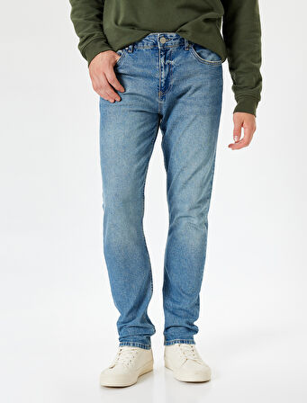 Slim Fit Kot Pantolon - Brad Jean