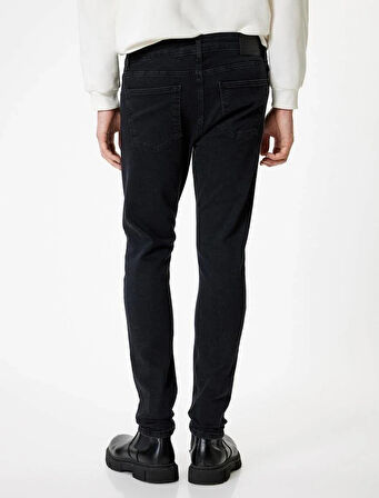 5WAM40172ND Koton Erkek Jean Pantolon SİYAH