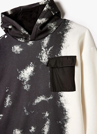 Koton Desenli Erkek Çok Renkli Sweatshırt 5WKB10256TK