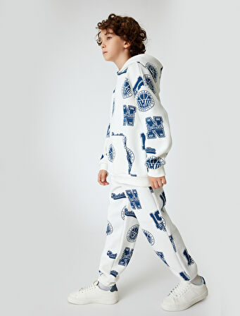 Baskılı Jogger Eşofman Altı