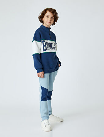 Jogger Eşofman Altı Renk Bloklu