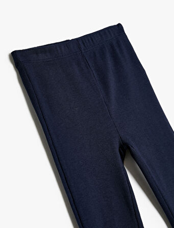 Basic Tayt Ribanalı Pamuklu