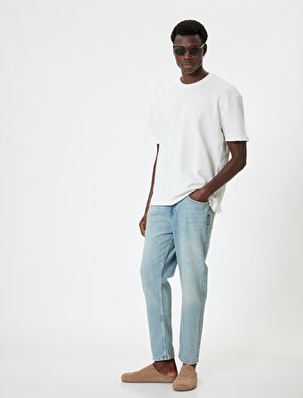 Slim Fit Kot Pantolon - Brad Jean