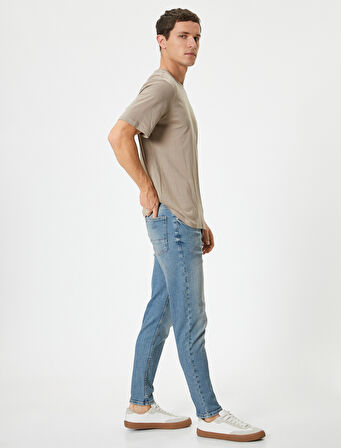 Skinny Fit Kot Pantolon - Michael Jean