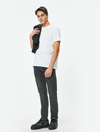 Slim Fit Kot Pantolon - Brad Jean