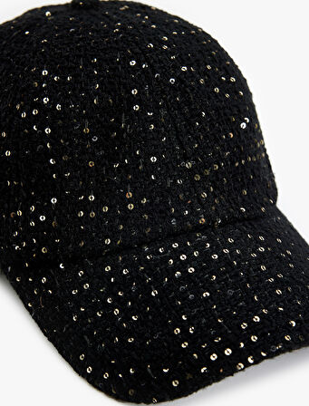 Kep Şapka Pullu Payetli