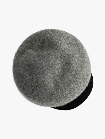 Kasket Şapka Yün Karışımlı