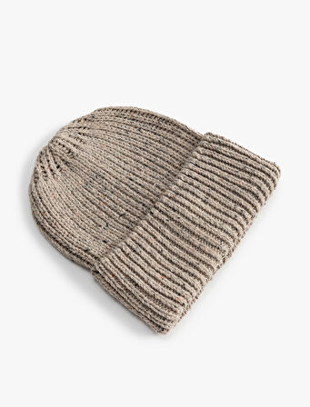 Örgü Bere Kırçıllı Katlama Detaylı