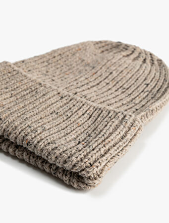 Örgü Bere Kırçıllı Katlama Detaylı