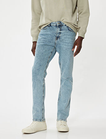 Straight Fit Kot Pantolon - Mark Jean